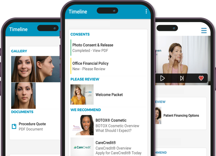 myTouchMD App Screenshot