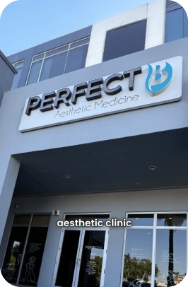 Perfect B clinic entrance in Doral, FL