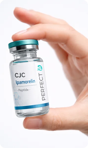 CJC Ipamorelin peptide vial