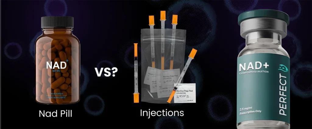 Perfect B - Blog - NAD Injection vs Pills - Hero Image