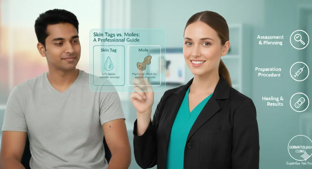 Perfect B - Blog - Skin Tag Removal at Dermatologist - Portrait 2